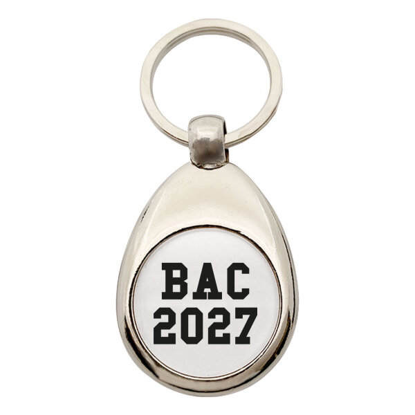 Schlüsselanhänger BAC 2027 Abschluss Frankreich