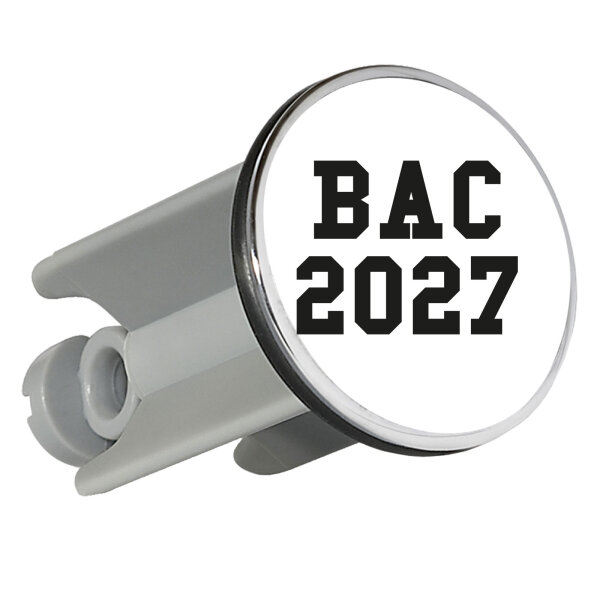 Waschbeckenstöpsel BAC 2027 Abschluss Frankreich 4cm Abflussstopfen