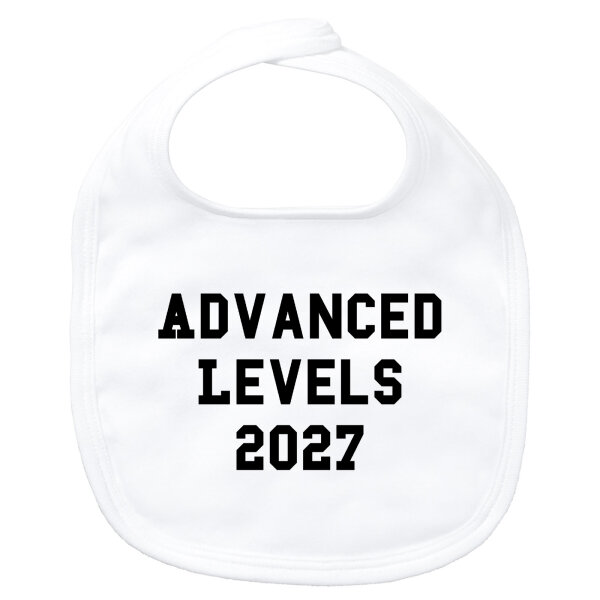 Baby Lätzchen Advanced Levels 2027 Abschluss Großbritannien