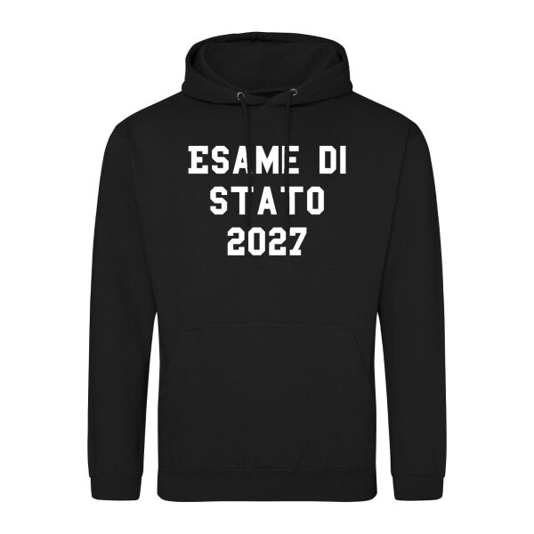 Unisex Hoodie Esame di Stato 2027 Abschluss Italien Größe S-3XL