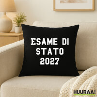 Kissen Esame di Stato 2027 Abschluss Italien 40x40cm