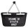 Einkaufskorb Esame di Stato 2027 Abschluss Italien 20 Liter Tragekorb Black