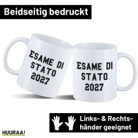 Kaffeetasse Esame di Stato 2027 Abschluss Italien 330ml