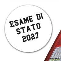 Aufkleber Esame di Stato 2027 Abschluss Italien 10cm Sticker