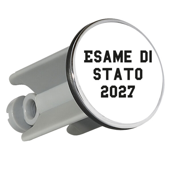 Waschbeckenstöpsel Esame di Stato 2027 Abschluss Italien 4cm Abflussstopfen
