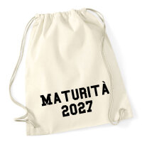 Turnbeutel Maturità 2027 Abschluss Italien 12 Liter