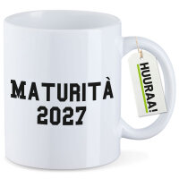 Kaffeetasse Maturità 2027 Abschluss Italien 330ml