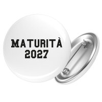 Button Maturità 2027 Abschluss Italien Anstecker