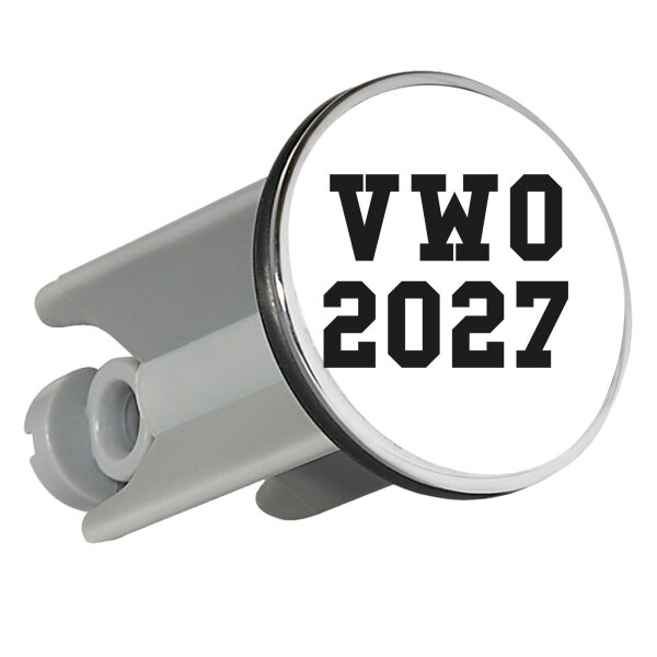 Waschbeckenstöpsel VWO 2027 Abschluss Niederlande 4cm Abflussstopfen