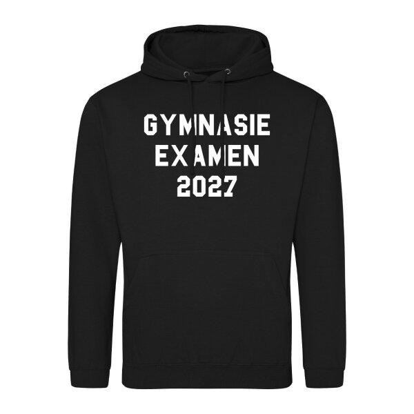 Unisex Hoodie Gymnasieexamen 2027 Abschluss Schweden Größe S-3XL