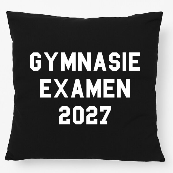 Kissen Gymnasieexamen 2027 Abschluss Schweden 40x40cm
