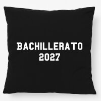 Kissen Bachillerato 2027 Abschluss Spanien 40x40cm