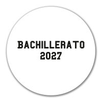 Aufkleber Bachillerato 2027 Abschluss Spanien 10cm Sticker