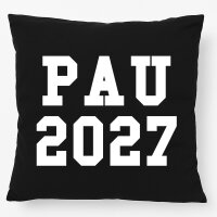 Kissen PAU 2027 Abschluss Spanien 40x40cm