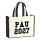 Jutetasche PAU 2027 Abschluss Spanien 21 Liter Black
