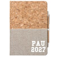 Notizbuch PAU 2027 Abschluss Spanien 80 Blatt inkl. Kugelschreiber