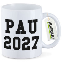 Kaffeetasse PAU 2027 Abschluss Spanien 330ml