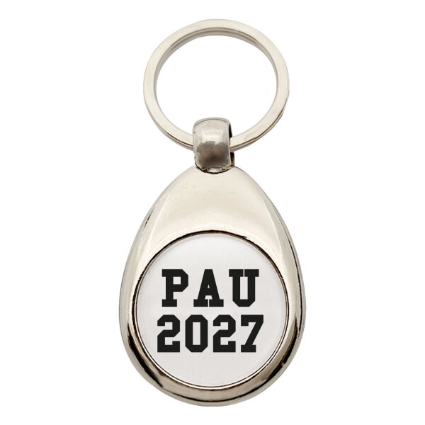 Schlüsselanhänger PAU 2027 Abschluss Spanien