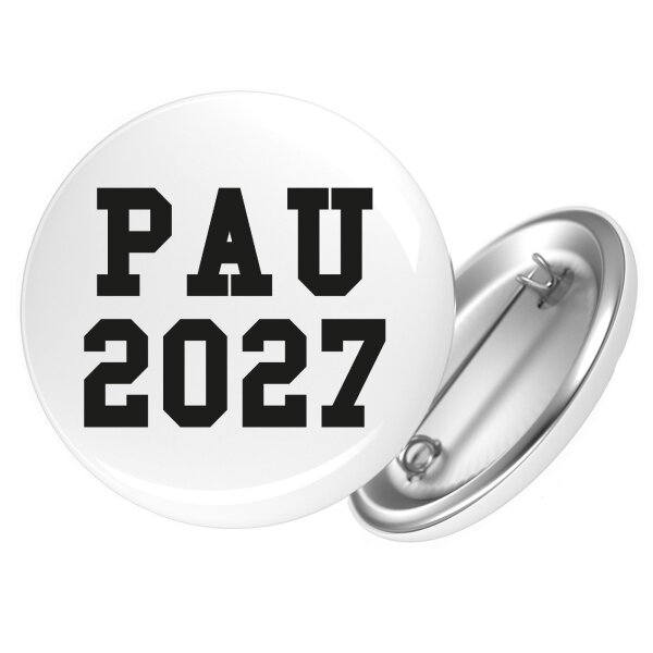 Button PAU 2027 Abschluss Spanien Anstecker