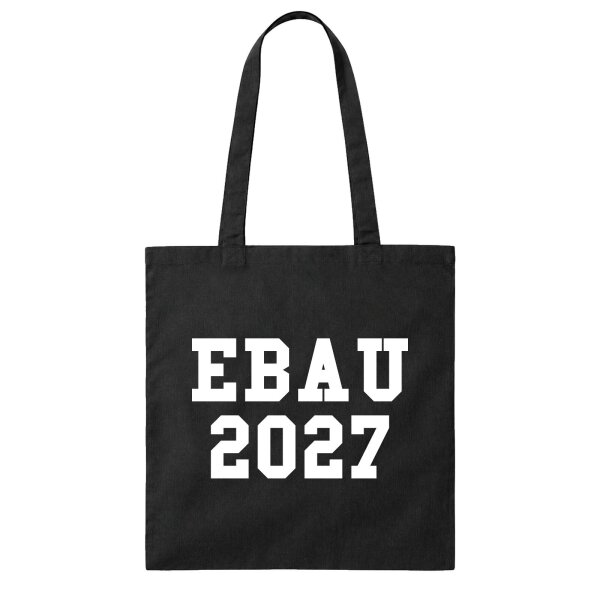 Jutebeutel EBAU 2027 Abschluss Spanien 10 Liter