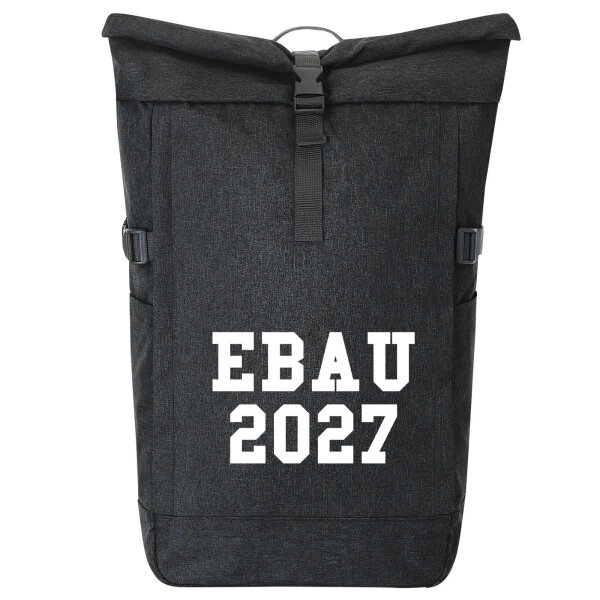 Kurierrucksack EBAU 2027 Abschluss Spanien 30-44 Liter Black Melange