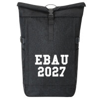 Kurierrucksack EBAU 2027 Abschluss Spanien 30-44 Liter Black Melange