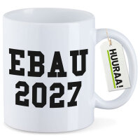 Kaffeetasse EBAU 2027 Abschluss Spanien 330ml