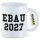 Kaffeetasse EBAU 2027 Abschluss Spanien 330ml