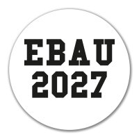 Aufkleber EBAU 2027 Abschluss Spanien 10cm Sticker