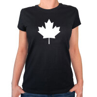 Damen T-Shirt Ahornblatt Kanada Größe XS-XXL