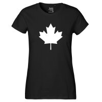 Damen T-Shirt Ahornblatt Kanada Größe XS-XXL