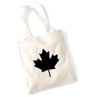 Jutebeutel Ahornblatt Kanada 10 Liter