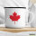 Emaille Tasse Ahornblatt Kanada 300ml Vintage Emaille Becher