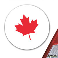 Aufkleber Ahornblatt Kanada 10cm Sticker