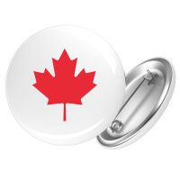 Button Ahornblatt Kanada Anstecker