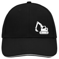 Cappy Mütze Bagger Baumaschine