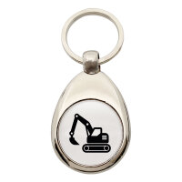 Schlüsselanhänger Bagger Baumaschine