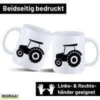 Kaffeetasse Trecker Traktor 330ml