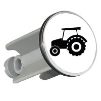Waschbeckenstöpsel Trecker Traktor 4cm Abflussstopfen