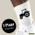 Socken Trecker Traktor Größe 37/46 White Motiv Tennissocken