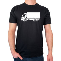 Herren T-Shirt LKW Lastkraftwagen Größe S-3XL
