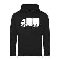 Unisex Hoodie LKW Lastkraftwagen Größe S-3XL