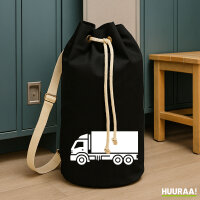 Seesack LKW Lastkraftwagen 20 Liter Rucksack Black