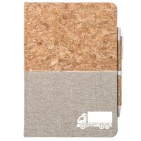 Notizbuch LKW Lastkraftwagen 80 Blatt inkl. Kugelschreiber