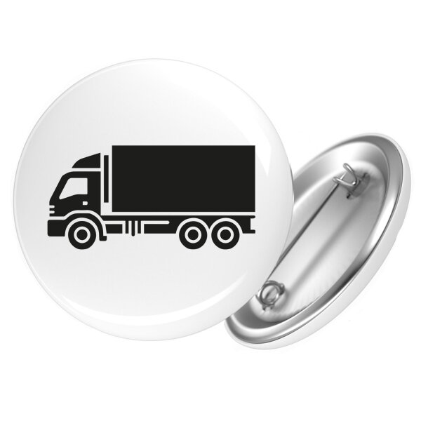 Button LKW Lastkraftwagen Anstecker