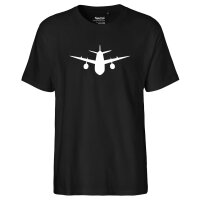 Herren T-Shirt Flugzeug Flieger Größe S-3XL