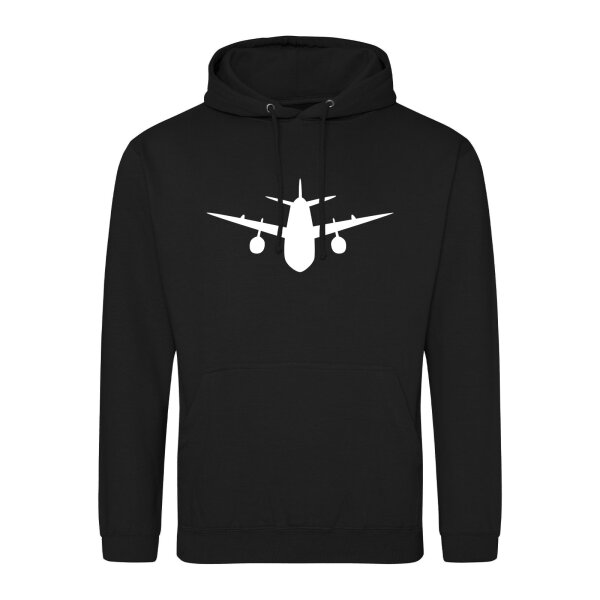 Unisex Hoodie Flugzeug Flieger Größe S-3XL