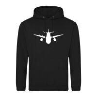 Unisex Hoodie Flugzeug Flieger Größe S-3XL
