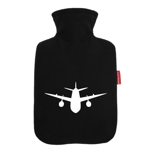 Wärmflasche Flugzeug Flieger