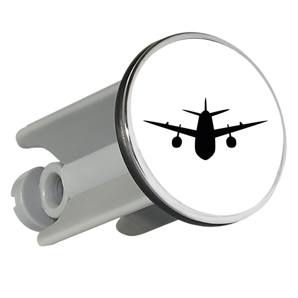 Waschbeckenstöpsel Flugzeug Flieger 4cm Abflussstopfen